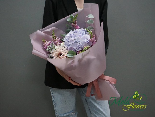 Bouquet with hydrangea ''Charm''2 photo